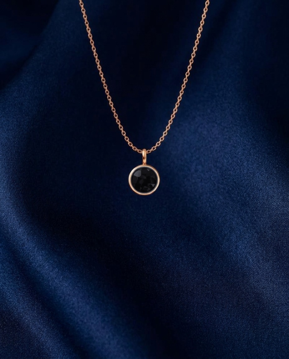 Black Stone Pendant