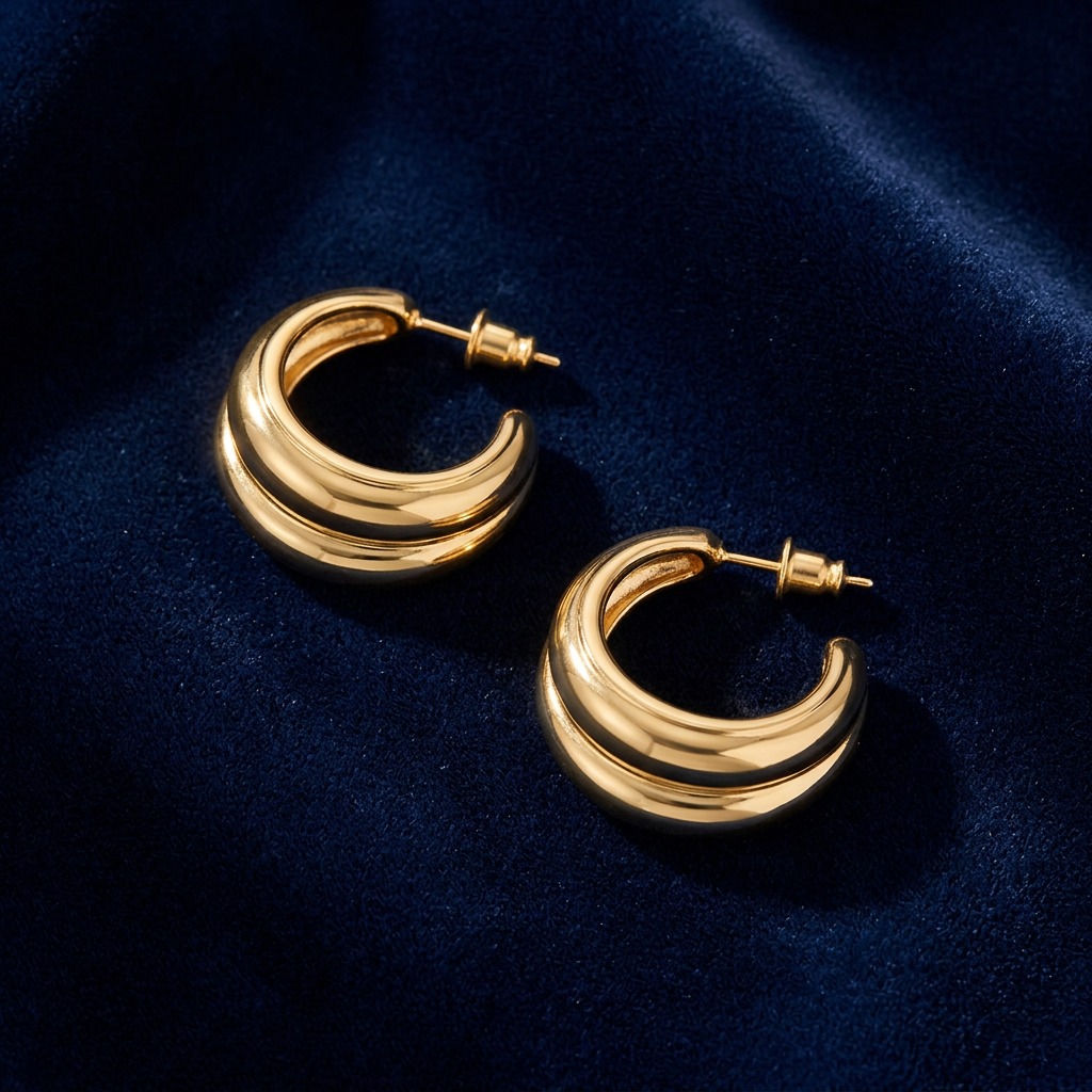 Chunky Dome Hoops