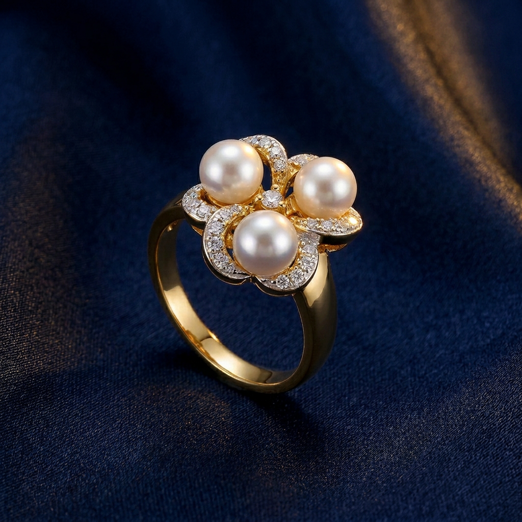 Garden Pearl Ring