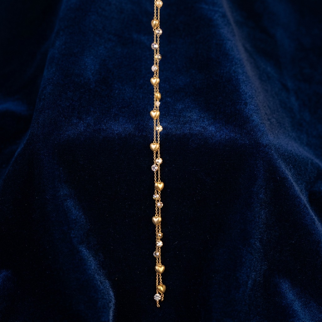 Golden Heartline Chain