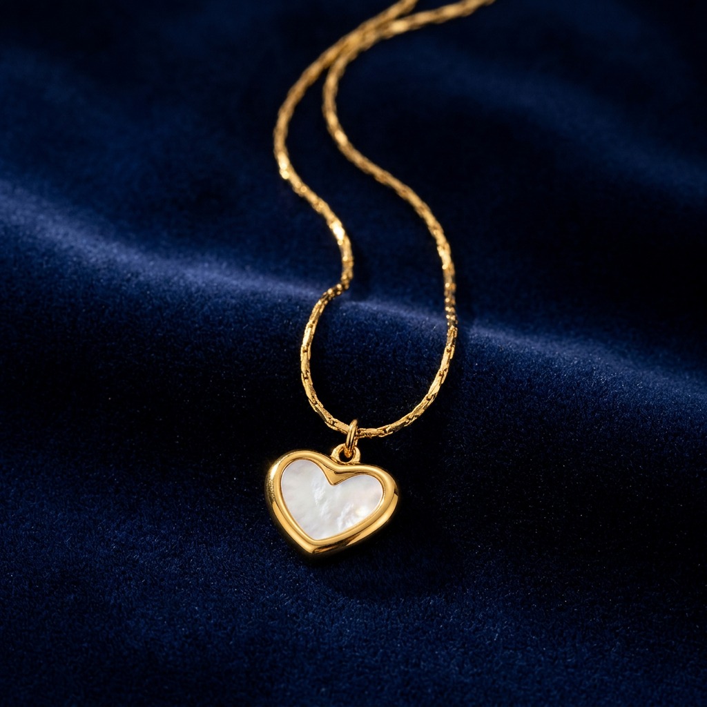 Pearl Heart Pendant
