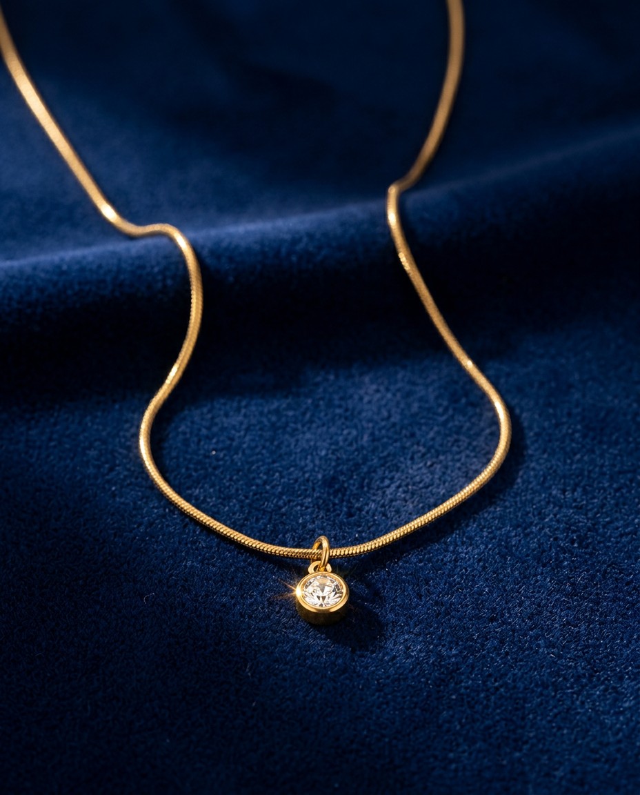 Crystal Drop Pendant