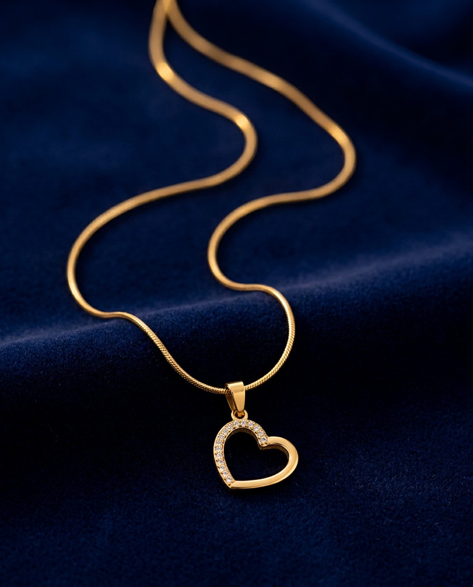 Crystal Heart Pendant